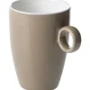 Beker 23cl Bruin Maastricht Porselein Bart Colour 531428