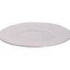 Bord Palmer Ecogres Plano 23 x 2 cm Wit Stoneware - 531701