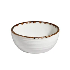 By Bone Helix Gleam schaal 14 cm Crème Bruin Porselein 535748