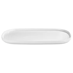 By Bone Helix White Bord 34 x 23 cm Wit Porselein 535308