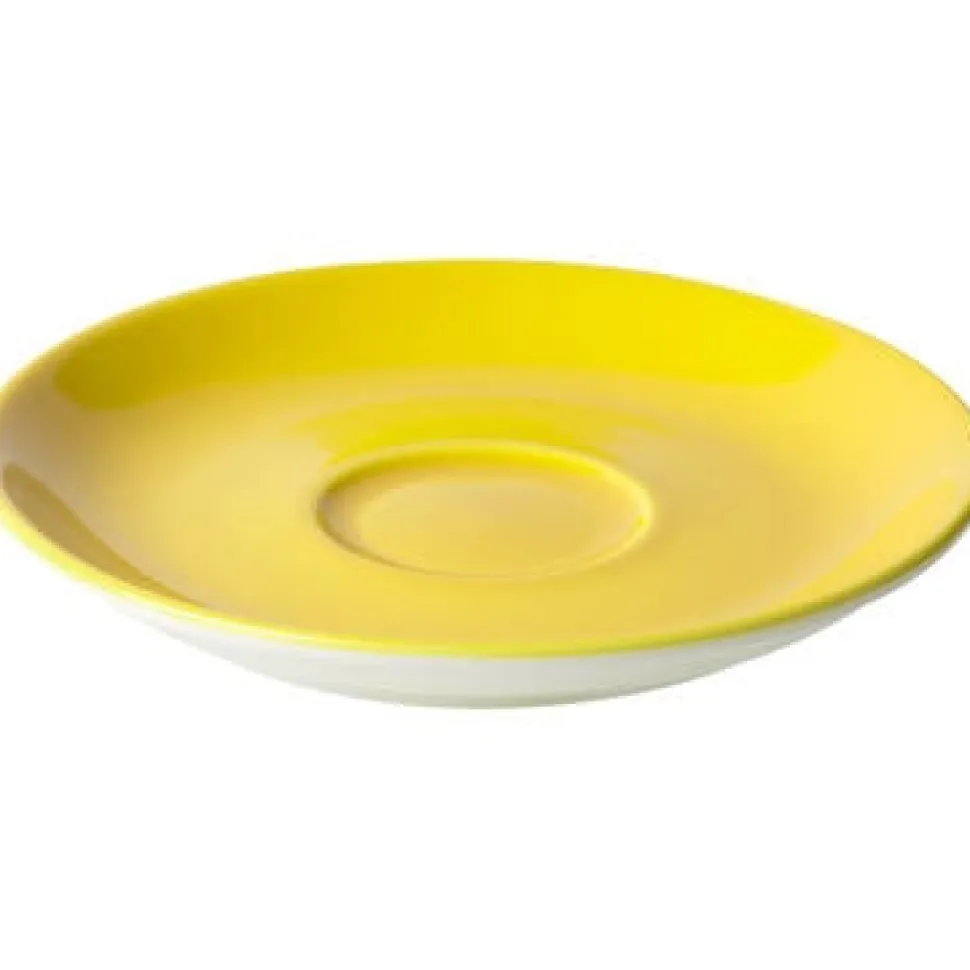 Cappuccinoschotel 15,5cm Geel Maastricht Porselein Bart Colour 531414