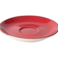 Cappuccinoschotel 15,5cm Rood Maastricht Porselein Bart Colour 531404