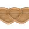 Cosy & Trendy Aperoplank hart 25X15XH1,5CM Bamboe 3077893