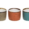 Cosy & Trendy Brisbane aperopotje 3 ass 5,8X4,2CM (Blauw - Grijs - Oranje) 1480606