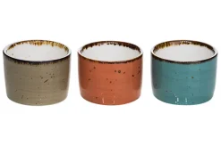 Cosy & Trendy Brisbane aperopotje 3 ass 5,8X4,2CM (Blauw - Grijs - Oranje) 1480606