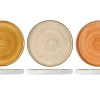 Cosy & Trendy Brisbane plat bord 25,5X2,5CM 3 ass (Oranje - Bruin - Beige) 1480026