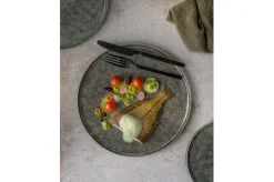 Cosy & Trendy Istra Dessertbord Grijs-Groen D17CM - 4673017