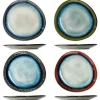 Cosy & Trendy Jamiro Mix Plat bord 27x26cm 4 ass Ei-vormig 8240027