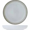 Cosy & Trendy Lily White Diep Bord Stoneware D24xh4,2cm 5370006