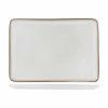Cosy & Trendy Lily White Rechthoekig Bord Stoneware 36x25cm 5370010