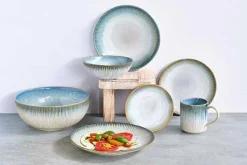 Cosy & Trendy Listra Ocean Broodbordje Stoneware D15,7cm 5473007