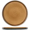 Cosy & Trendy Quintana amber Plat bord D27,5cm - 5950028