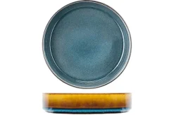 Cosy & Trendy Quintana blue diep bord D19,5XH5,2CM - 2936120
