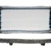 Cosy & Trendy Sea pearl Schaal Rechthoek 24,5X12,5XH3,5CM Op 4 voetjes 9632125