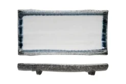 Cosy & Trendy Sea pearl Schaal Rechthoek 24,5X12,5XH3,5CM Op 4 voetjes 9632125