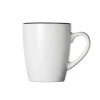 Cosy & Trendy Speckle white Beker 35CL 12X8,5XH10CM 3050400