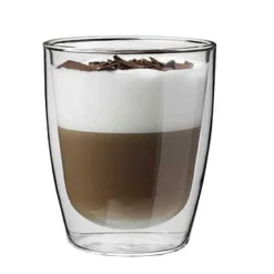 Dubbelwandig koffieglas Papillon 200ml 603309
