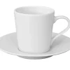 Espresso kop en schotel 10cl reliëf Waves Spal Porselanas 9222176