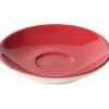 Espressoschotel 11cm Rood Maastricht Porselein Bart Colour 531368