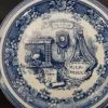 Geboortebord Delfts Blauw. Volledig handgeschreven. Uniek cadeau