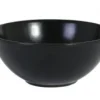 Inspire Asia Black kom D147xH64mm 480ml mat zwart coupe 617857