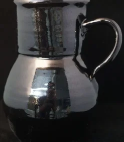 Karaf Zwart Aardewerk 1L