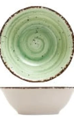Kom porselein groen 12cm Gural Ent E616980