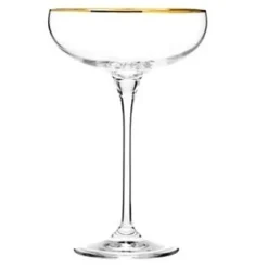 Krosno Harmony champagne coupe D110xH170mm 240ml Goud 6 stuks 623031