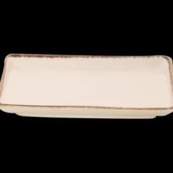 Maastricht Porselein Akoya Bord 18 x 13 cm Crème Porselein 533802