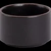 Maastricht Porselein Cafe Noir Schaal Hoog 6.5 cm Zwart Porselein 535064