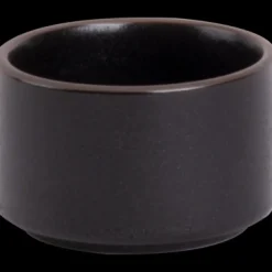 Maastricht Porselein Cafe Noir Schaal Hoog 6.5 cm Zwart Porselein 535064