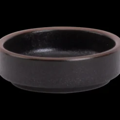 Maastricht Porselein Cafe Noir Schaal Laag 6.5 cm Zwart Porselein 535065
