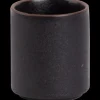 Maastricht Porselein Cafe Noir Schaal Hoog – Mok 6.5 cm Zwart Porselein 535063