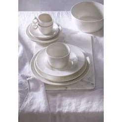 Maastricht Porselein Lux Soepkom schotel 23.5 cm 022 Offwhite 515721