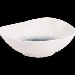 Maastricht Porselein Mineralis Grey Schaal 15cm Organic Wit Grijs 534912