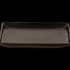 Maastricht Porselein Tahiti Bord 18 x 13 cm Zwart Porselein 533791