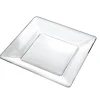 OPRUIMING Borgonovo Modi Vierkant bord 21x2 Glas Transparant
