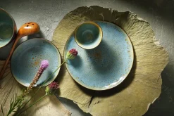 Palmer Lotus Bord 20,5cm Turquoise 531015