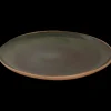 Palmer Wisteria Bord 28.5 cm Groen Beige Stoneware 532179