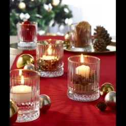 Pasabahce Elysia Tumbler 21 cl Transparant Goud 4 stuk(s) 534862