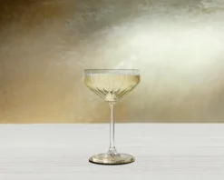 Royal Leerdam Carré Optics Champagnecoupe 28.5 cl - Transparant 6 stuk(s) 535988