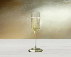Royal Leerdam Carré Optics Champagne flûte 22.5 cl - Transparant 6 stuk(s) 535987