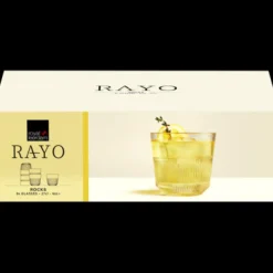 Royal Leerdam Rayo Tumbler 26.5 cl Transparant 6 stuk(s) 532466