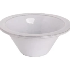 Schaal Palmer Ecogres Plano 18 cm 7 cm Wit Stoneware - 531702