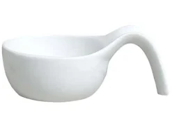 Schaal wit 23,5cm lepelvorm Cosy&Trendy E213022