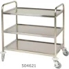 Serveerwagen Mammoet 90x55,5cm 3 bladen 504621