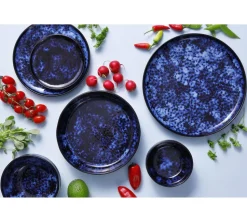 Serviesset Palmer Bama Blue 24 delig (6 personen) Stoneware