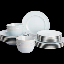 Serviesset Palmer Barolo 24 delig (6 personen) Lichtblauw Stoneware