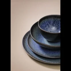 Serviesset Palmer Tama 24 delig (6 personen) Blauw Stoneware