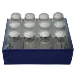 Zoutvaatjes in glas per 12 stuks 12458